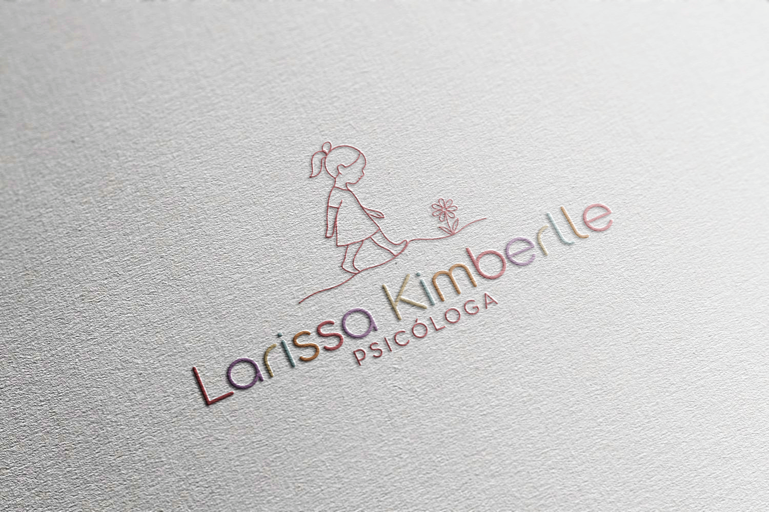 Larissa kimberlle Mockup de Impressos